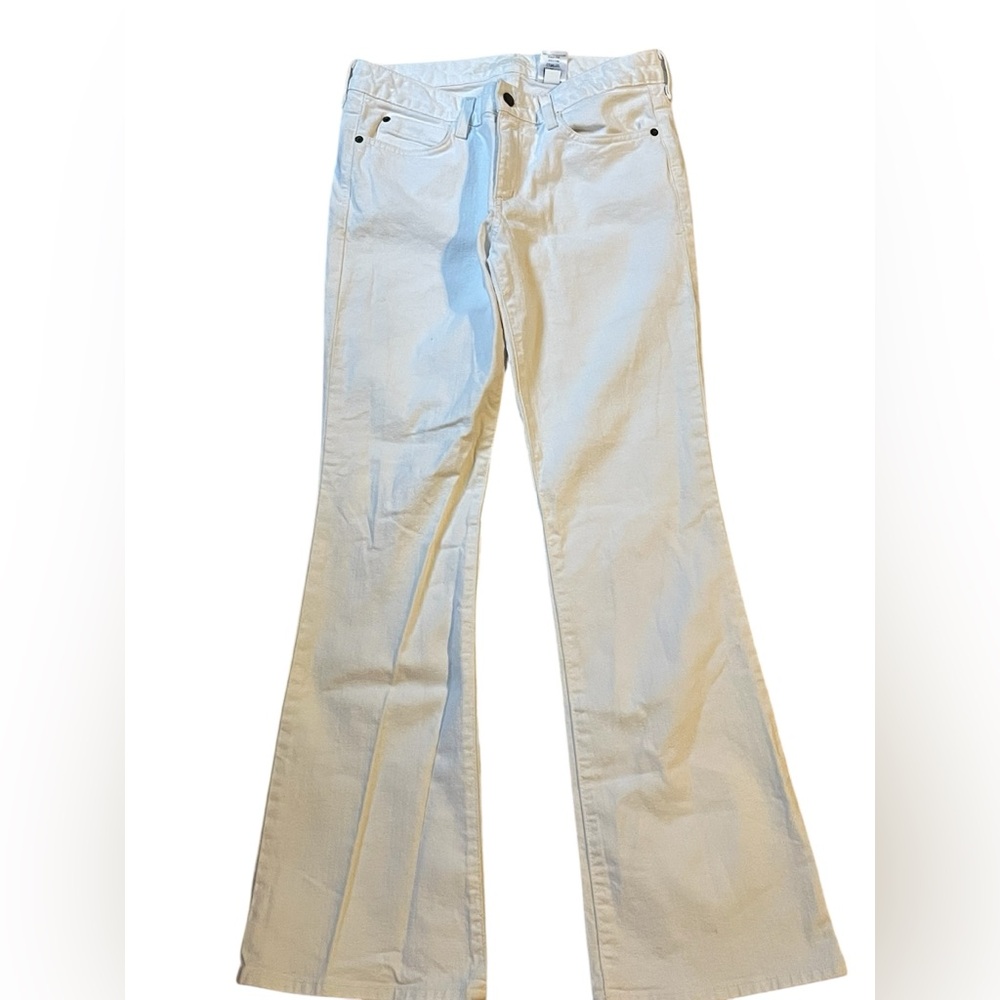 Eddie Bauer Women’s‎ Size 6 Bootcut Flare Leg White Jeans